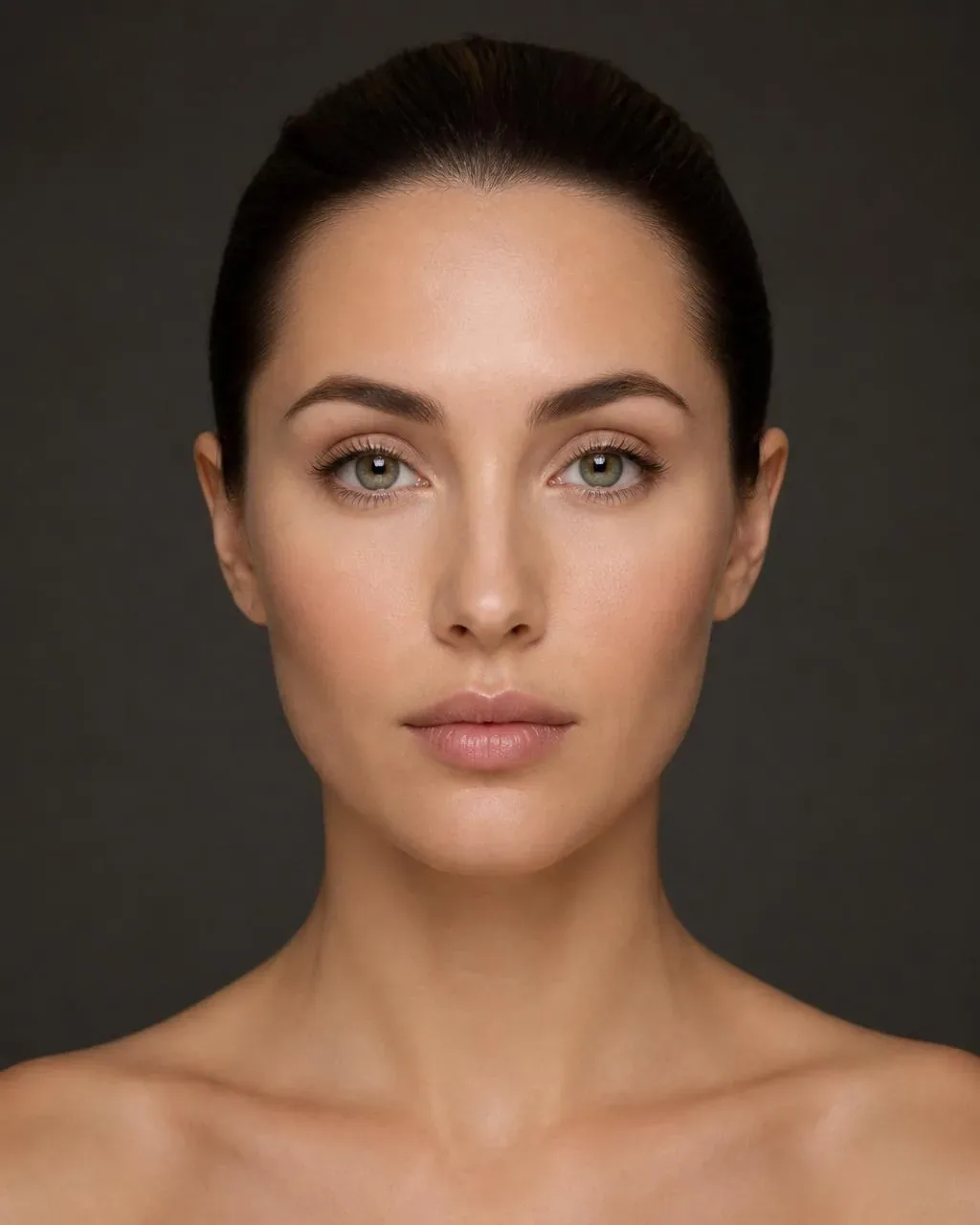 Reference face for wrinkle grading