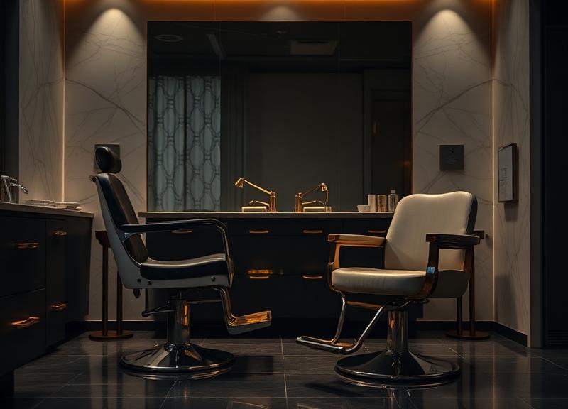 Two chairs — one basic, one premium — illustrating the difference in care